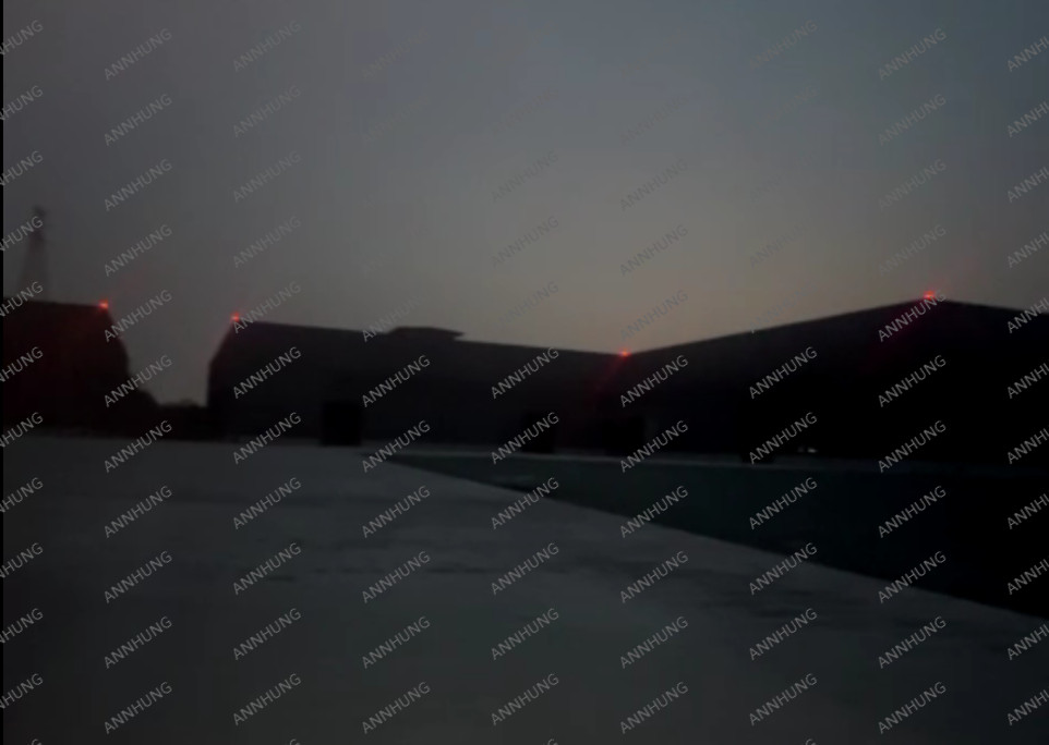 최신 회사 사례 루저우 생산 기지 프로젝트, LED 저 강도 항공 장애 조명