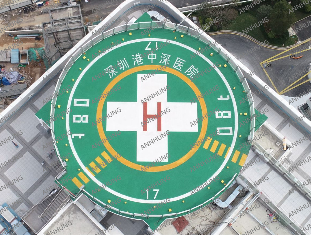 최신 회사 사례 헬리 패드 라이트 설치 케이스