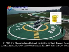 110V 240VAC LED 헬리콥터 발착장 공항 표지등 접지,상승구역