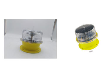 IP68 높은 건물 항공기 경고등은 몸 3.7V 주조 알루미늄 램프 죽습니다