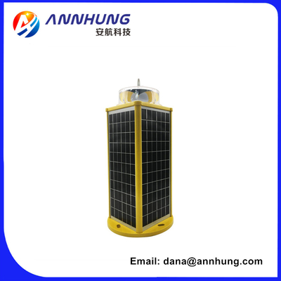 태양 해상 랜턴 8-12NM 가시 범위 100000h LED 수명